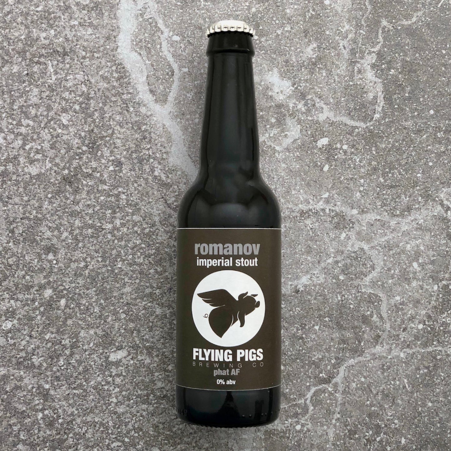 Flying Pigs Romanov | 0% Imperial Stout (330ml | 12 bottles)