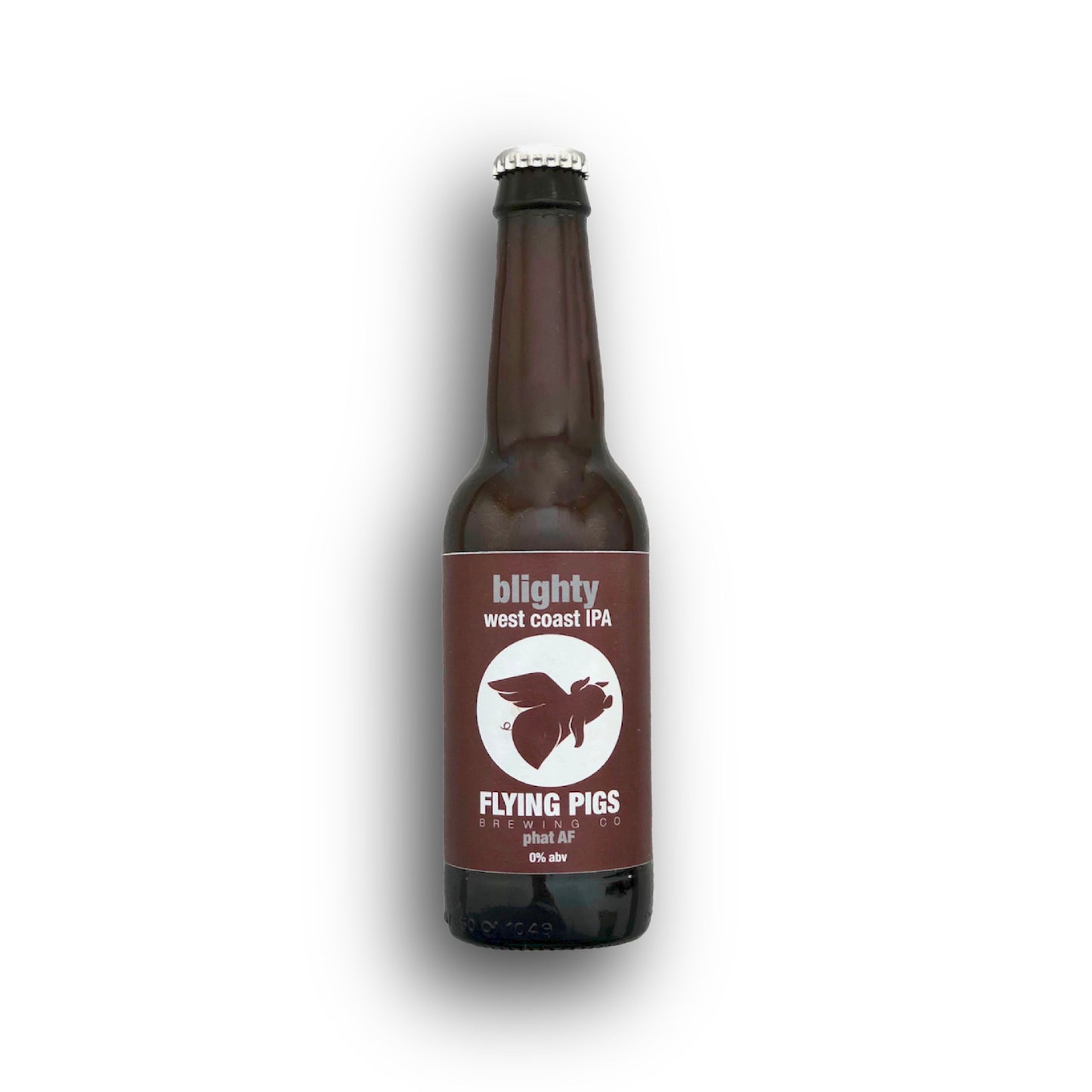 blighty 0% west-coast IPA alcohol free beer