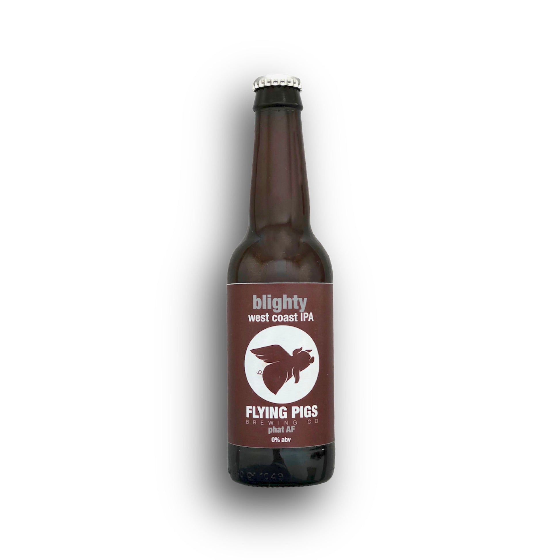 blighty 0% west-coast IPA alcohol free beer