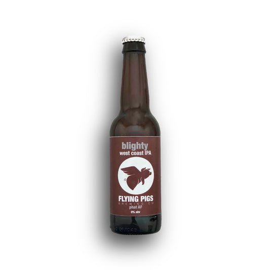 blighty 0% west-coast IPA alcohol free beer